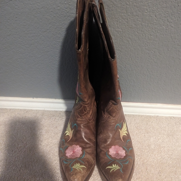 John Ringo floral cowboy boots - Picture 6 of 8